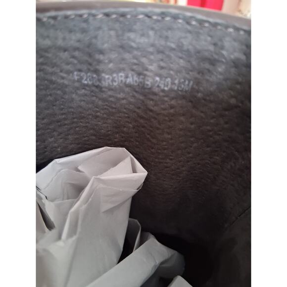 John Varvatos Mens size 13M Leather Brogue Lace-Up Wingtip Casual Preppy Boots - Picture 11 of 13